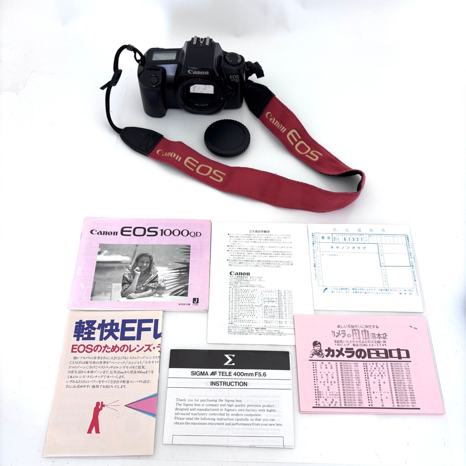 キヤノン】Canon EOS 1000QD フィルム一眼レフカメラ ボディ #S156