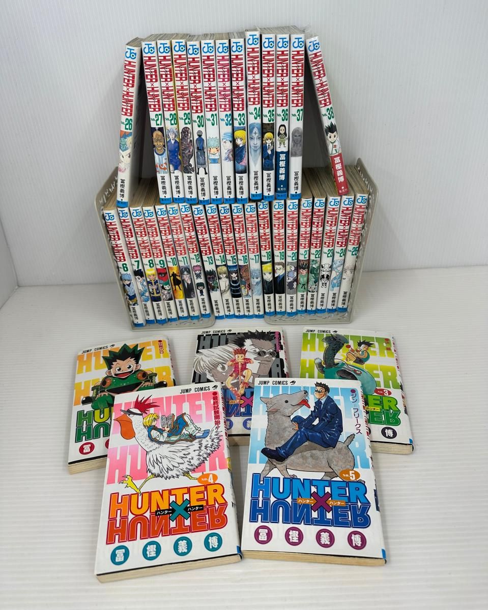 中古品】HUNTER×HUNTER ハンターハンター 1～38巻 全巻セット (2603073