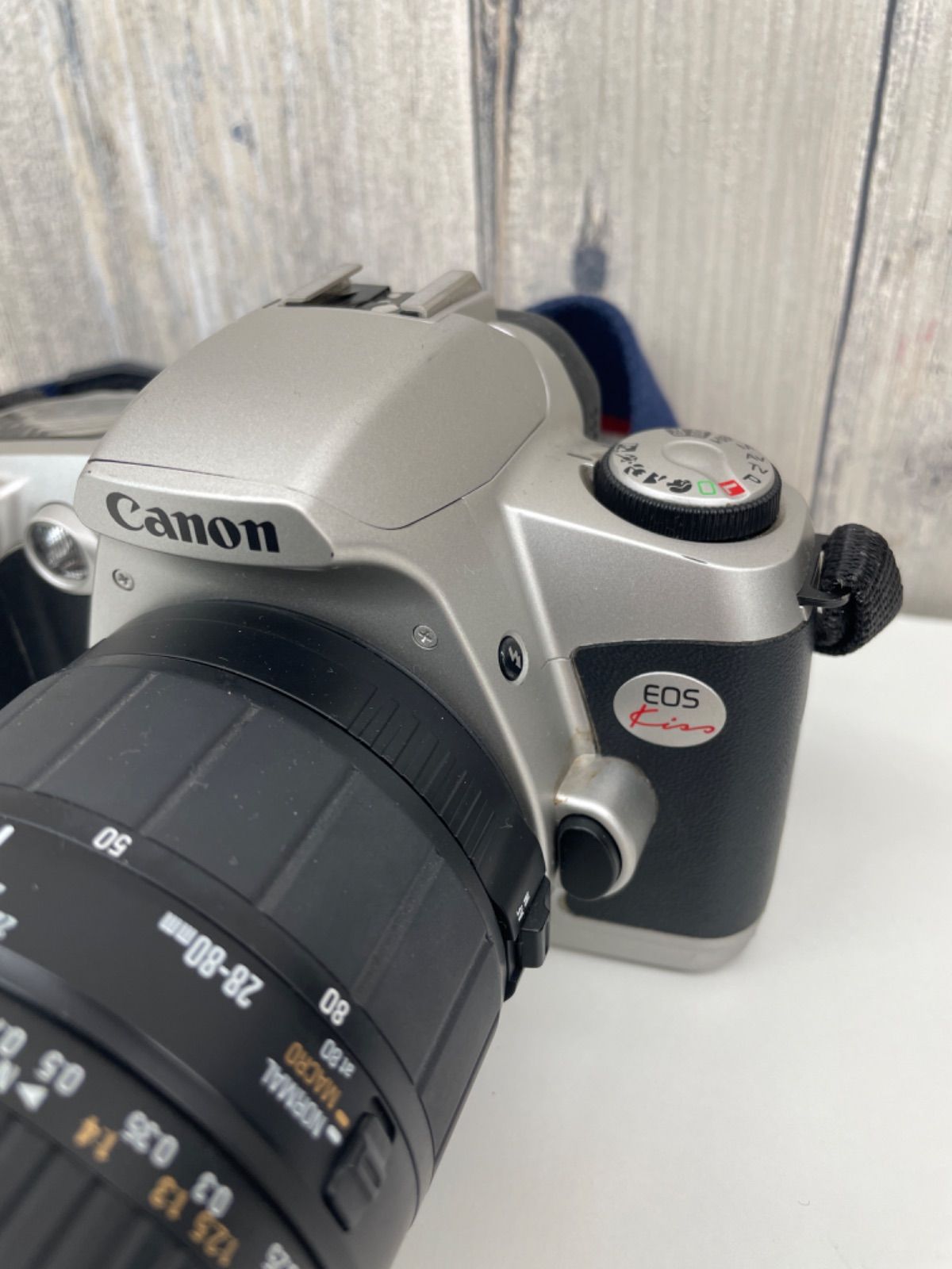 E【ジャンク品】Canon キャノン EOS kiss フィルムカメラ シグマ