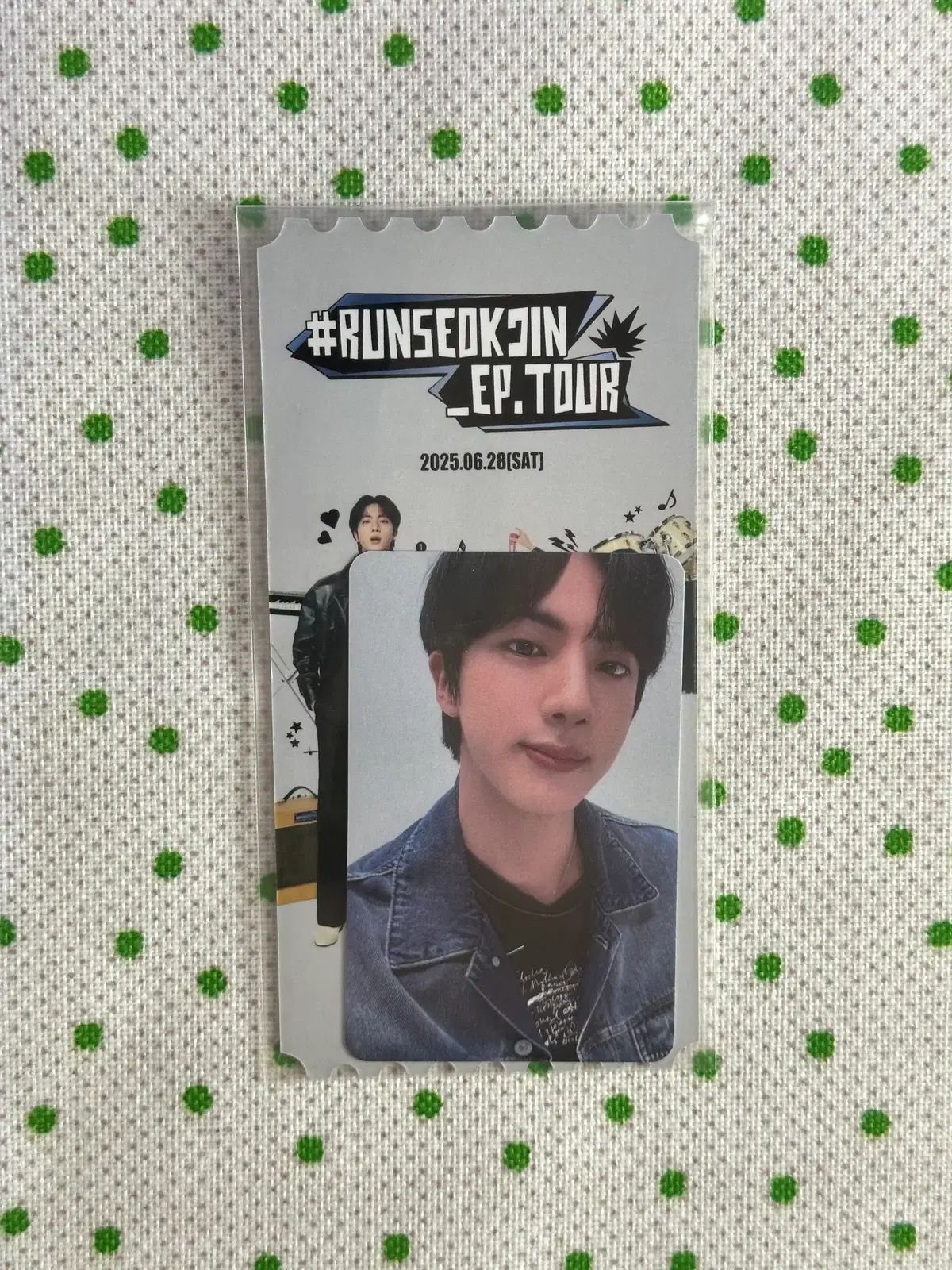 BTS ジン(JIN・キムソクジン) コンサート トレカ day2 zone - メルカリ