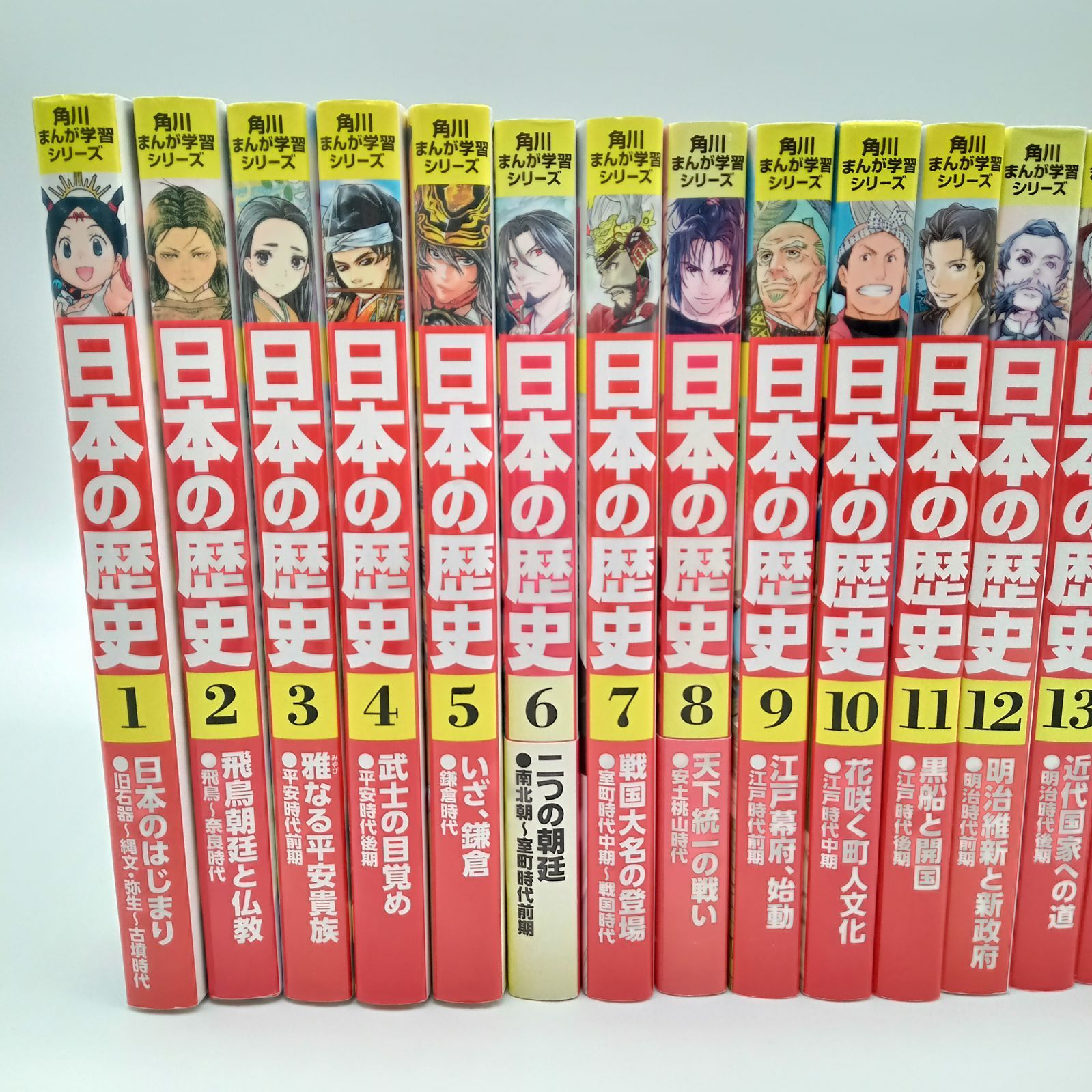 角川まんが 学習シリーズ 日本の歴史 全巻 別冊 セット - メルカリ