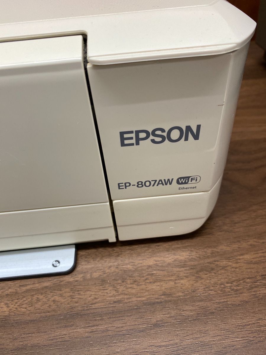 ジャンク EPSON EP-807AWプリンター 通電のみ - メルカリ