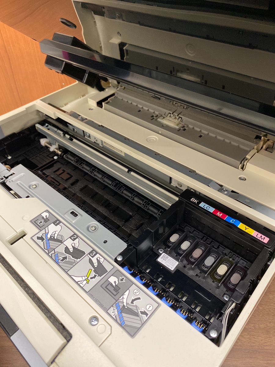 ジャンク EPSON EP-807AWプリンター 通電のみ - メルカリ