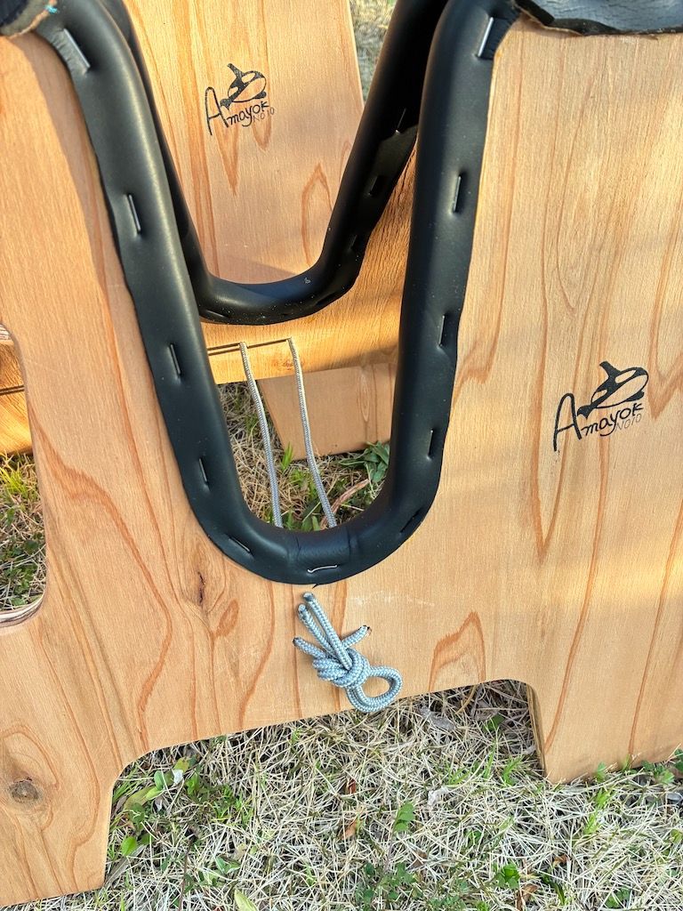 サーフボードスタンド 木製 Amayok - メルカリ