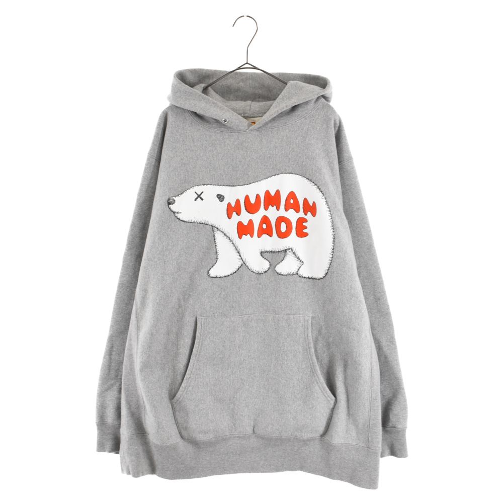 HUMAN MADE (ヒューマンメイド) ×KAWS Hoodie #2×カウズ フロント