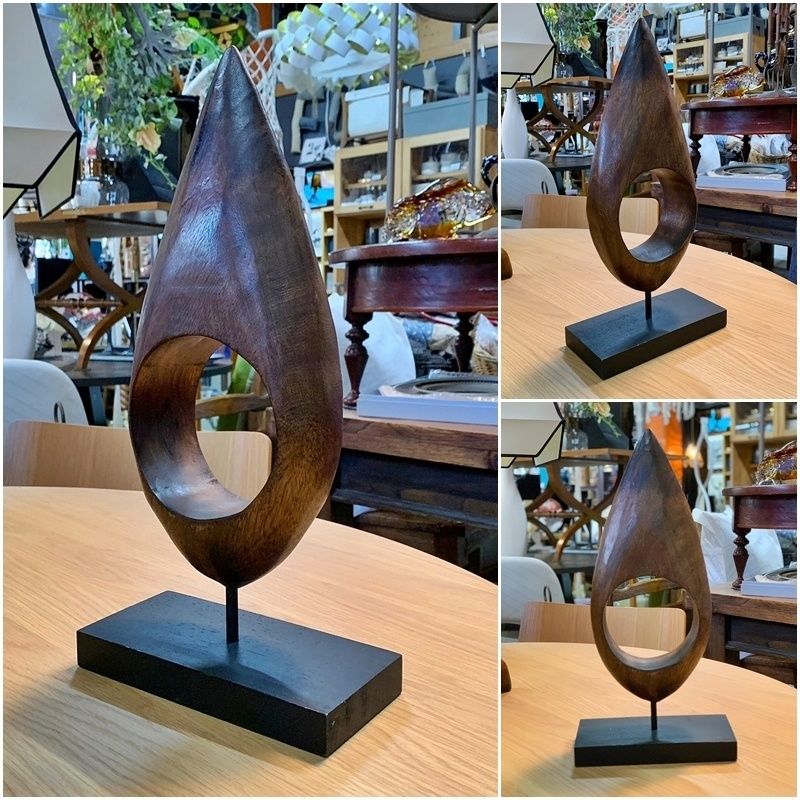 BoConcept ボーコンセプト TEAR DROP スカルプチャー 41cm 木製 北欧