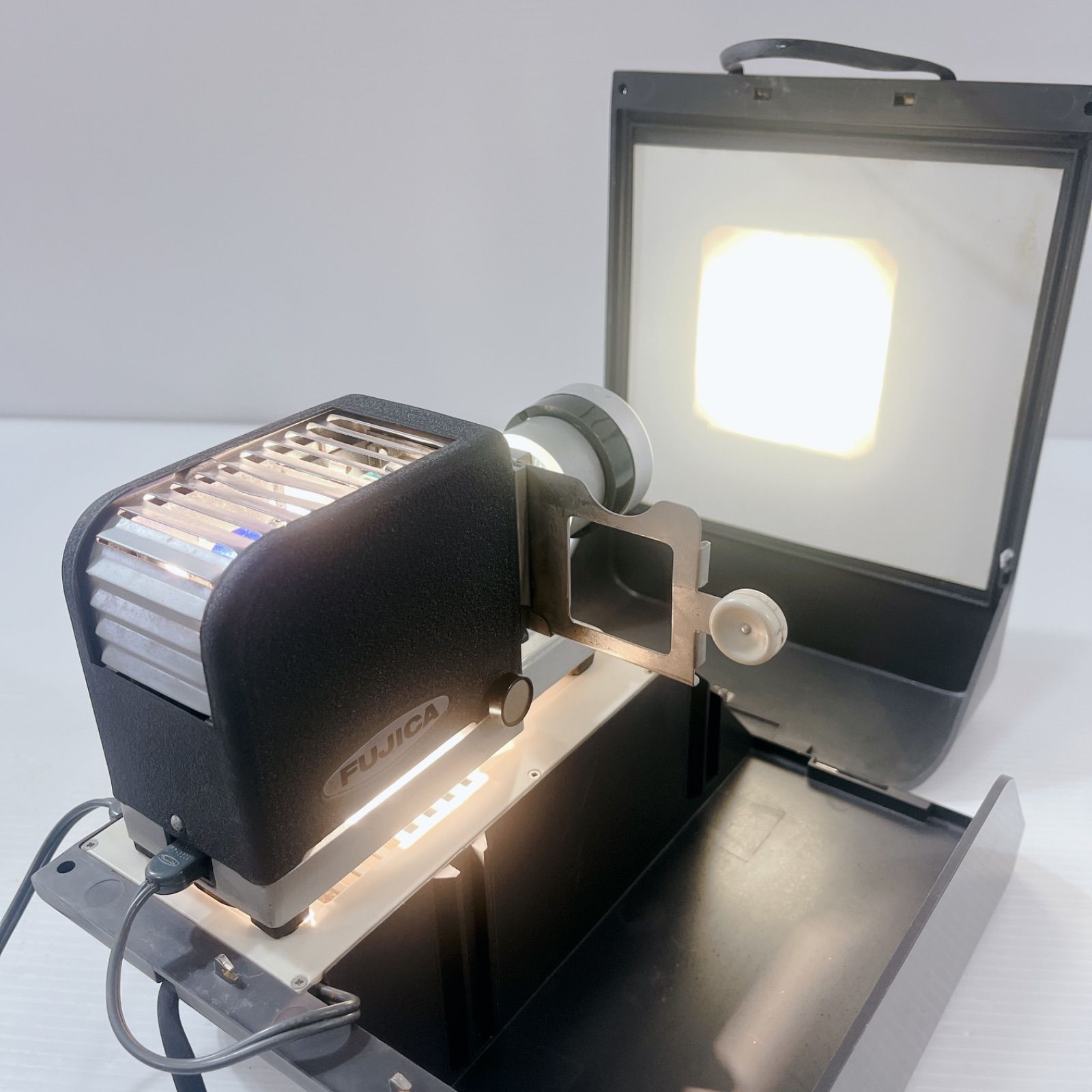 激レア 昭和レトロ FUJICA バーディーキット3型 スライド映写機 富士