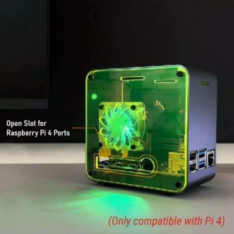 ラズベリーパイ 4B ミニタワー ケース raspberry pi - メルカリ