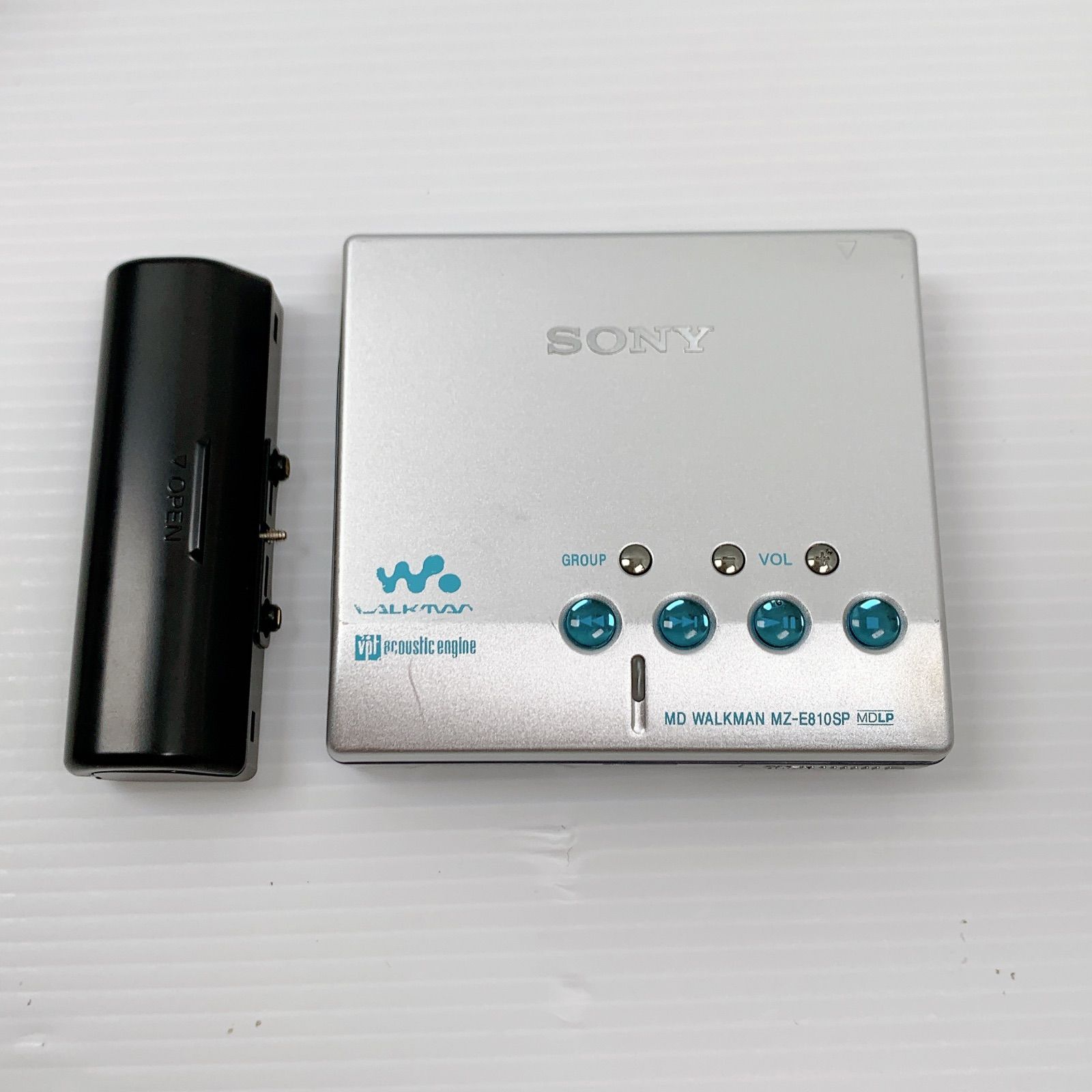 SONY MDウォークマン 純正スピーカー付属 MZ-E810SP RM-MC33EL