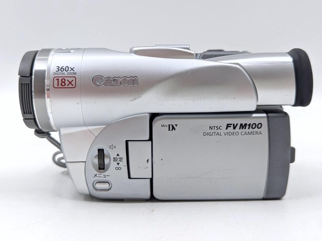 miniDVのダビングに！ Canon キャノン ビデオカメラ DM-FV M100 01 7