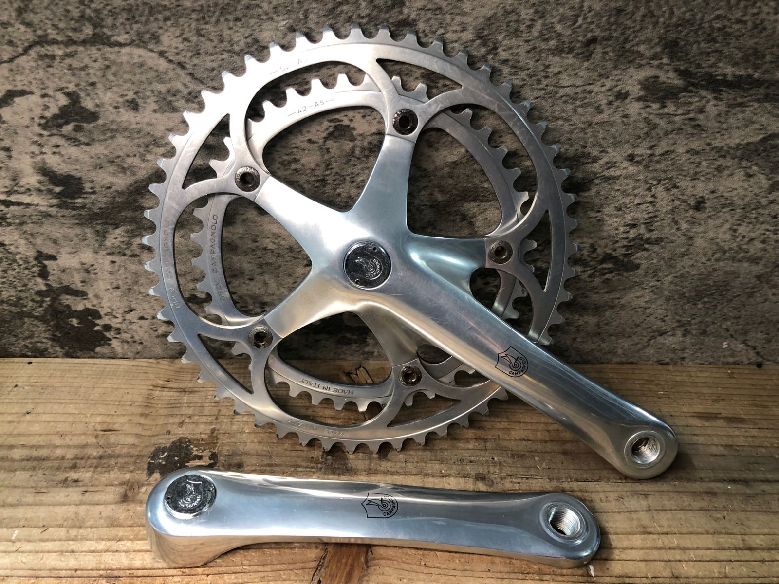JI607 カンパニョーロ CAMPAGNOLO アテナ ATHNA クランクセット 170mm