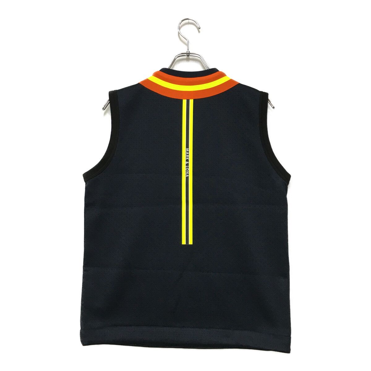 未使用品 メンズ マークアンドロナ MARK&LONA ベスト 46(M) 紺