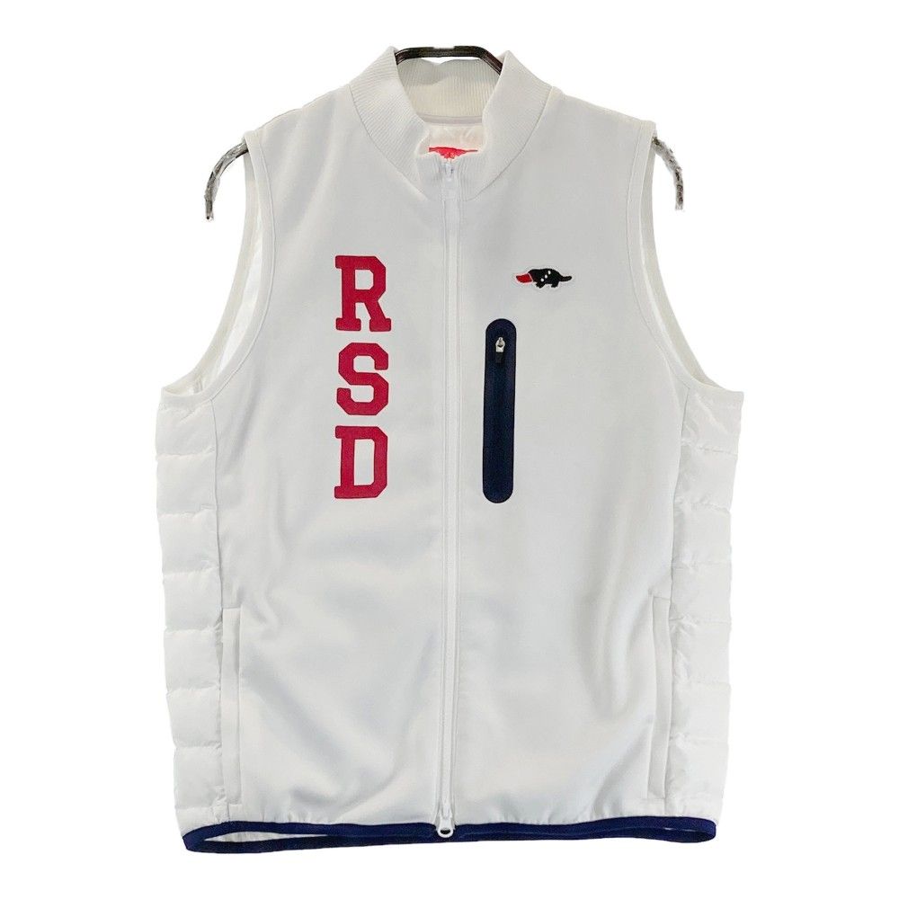 サイズ：M ROUGH&SWELL ラフアンドスウェル 中綿ジップベスト ホワイト