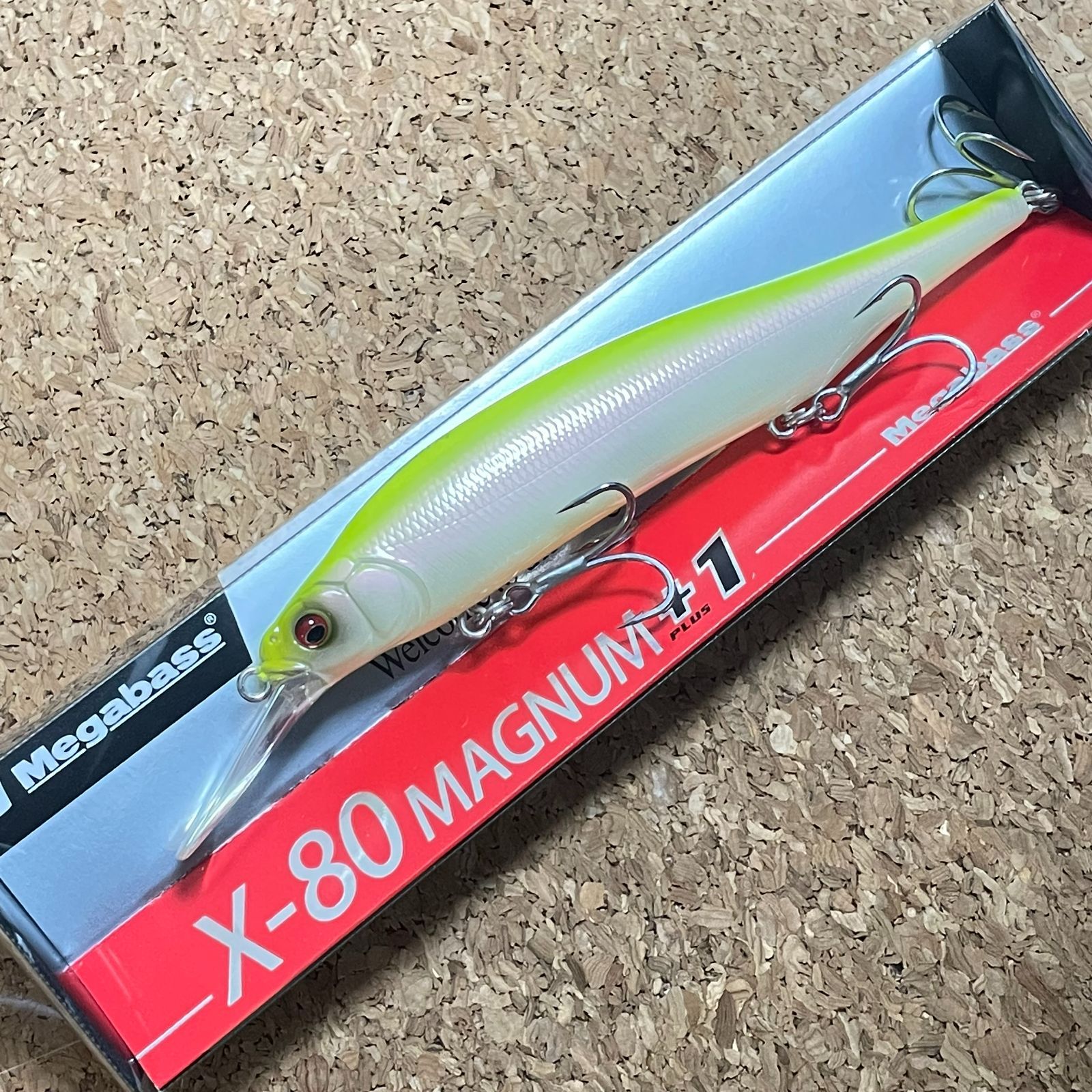 メガバス Megabass X-80MAGNUM＋1 X-80マグナム＋1 PMチャートバック