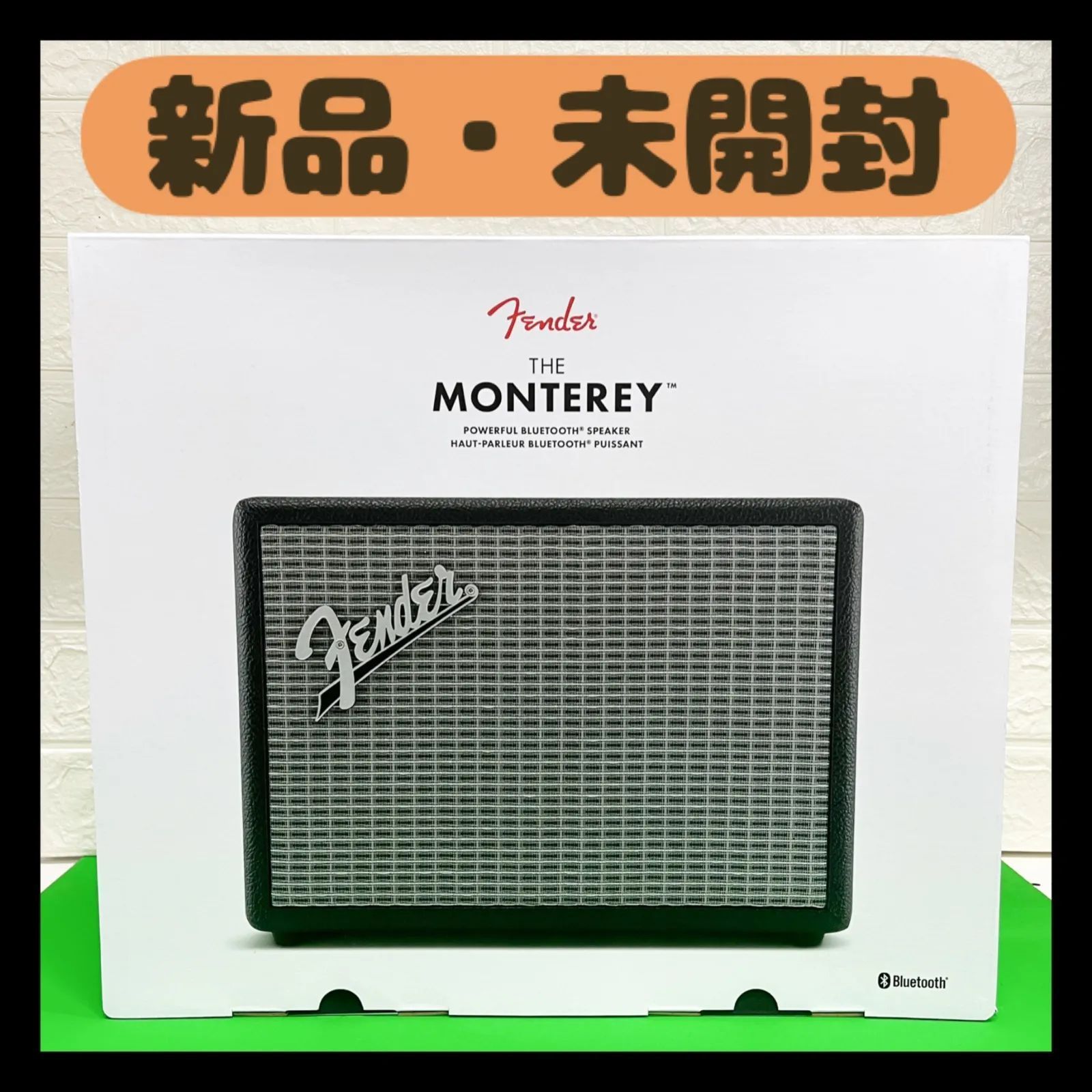 新品・未開封】Fender Monterey Bluetooth Speaker Black フェンダー