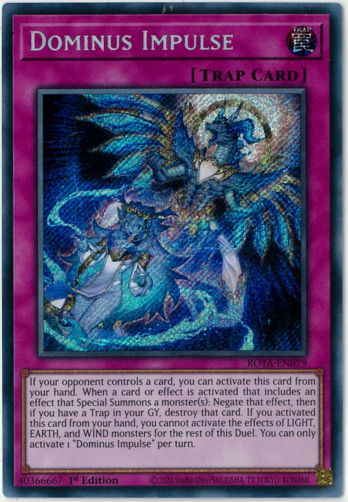 遊戯王/英語版/北米版/霊王の波動/ドミナス・インパルス/Dominus