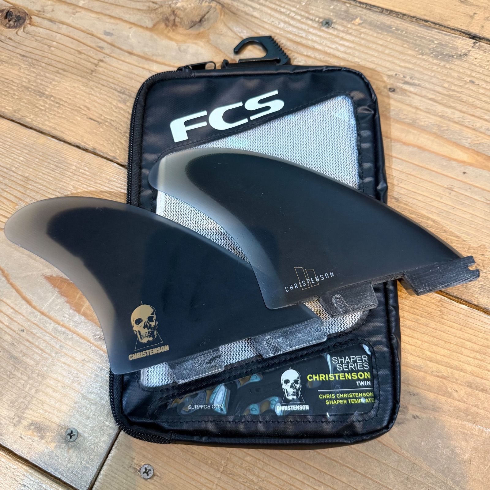 美中古 FCS2 フィン CHRISTENSON TWIN クリステンソン ツイン 2枚set