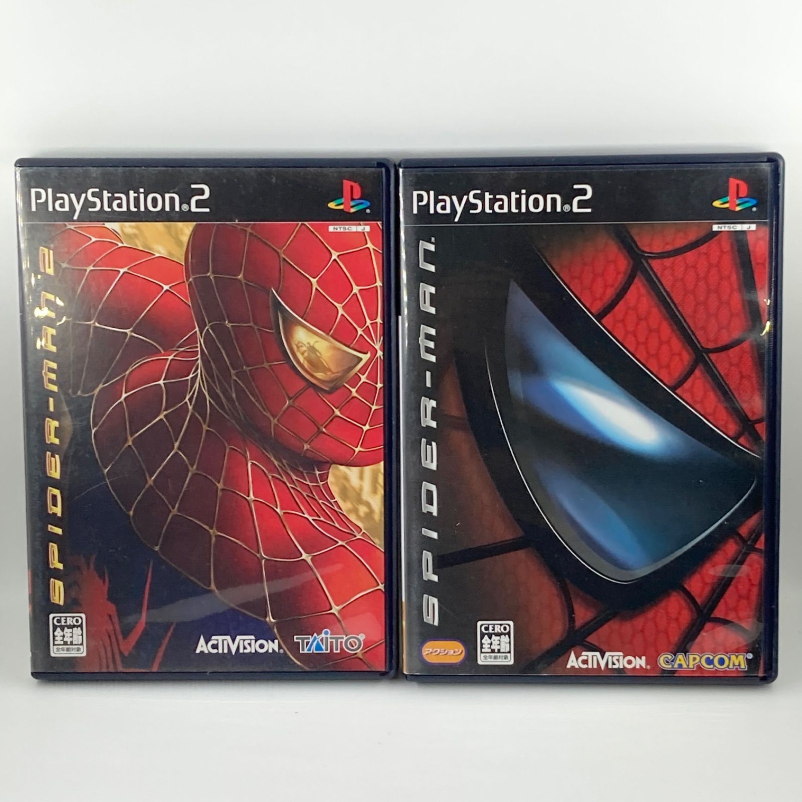 ps2 スパイダーマン 1 & 2 セット 【1184】 - メルカリ