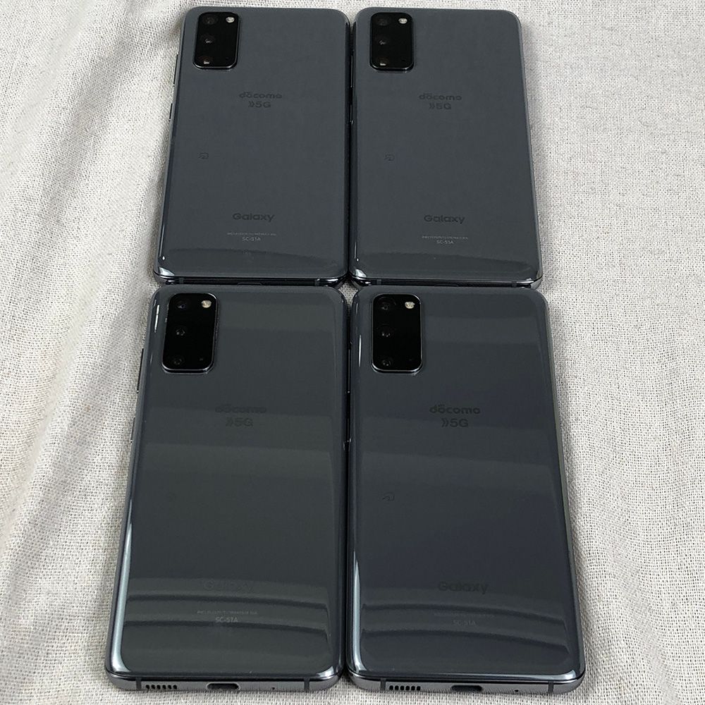 ◇ジャンク品・SIMロックあり◇【4点セット】Samsung Galaxy S20 5G SC