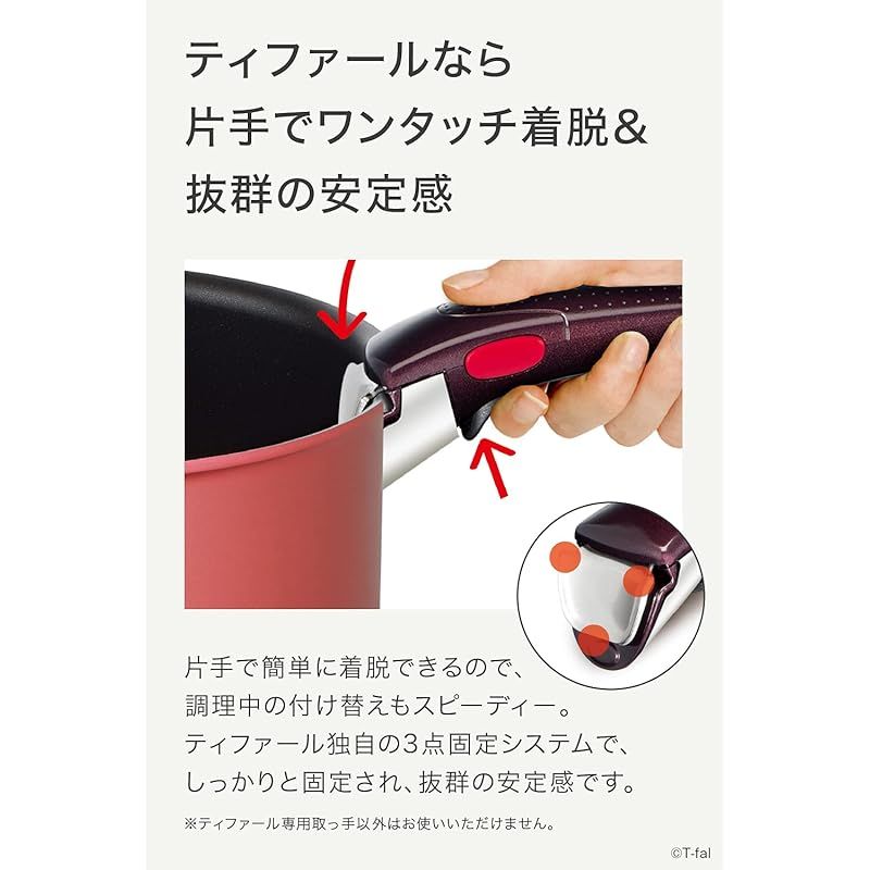 ティファール(T-fal) インジニオ・ネオ IHルージュ・アンリミテッド