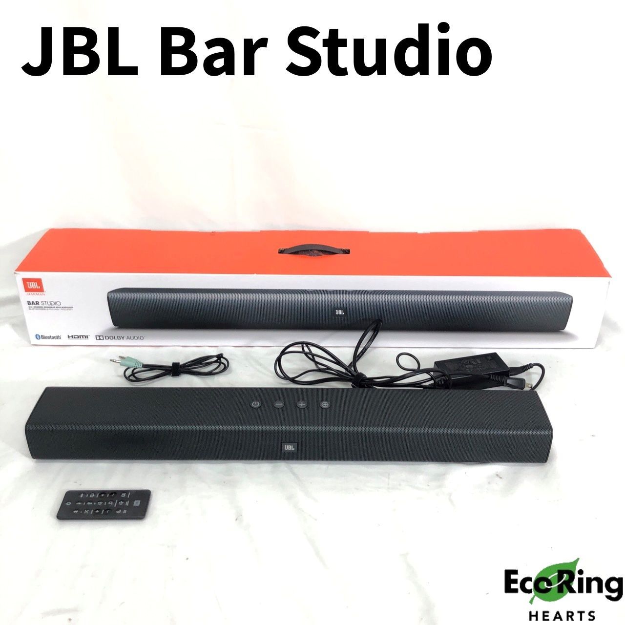 JBL BAR STUDIO SOUNDBAR バースタジオ サウンドバー リモコン 箱 つき