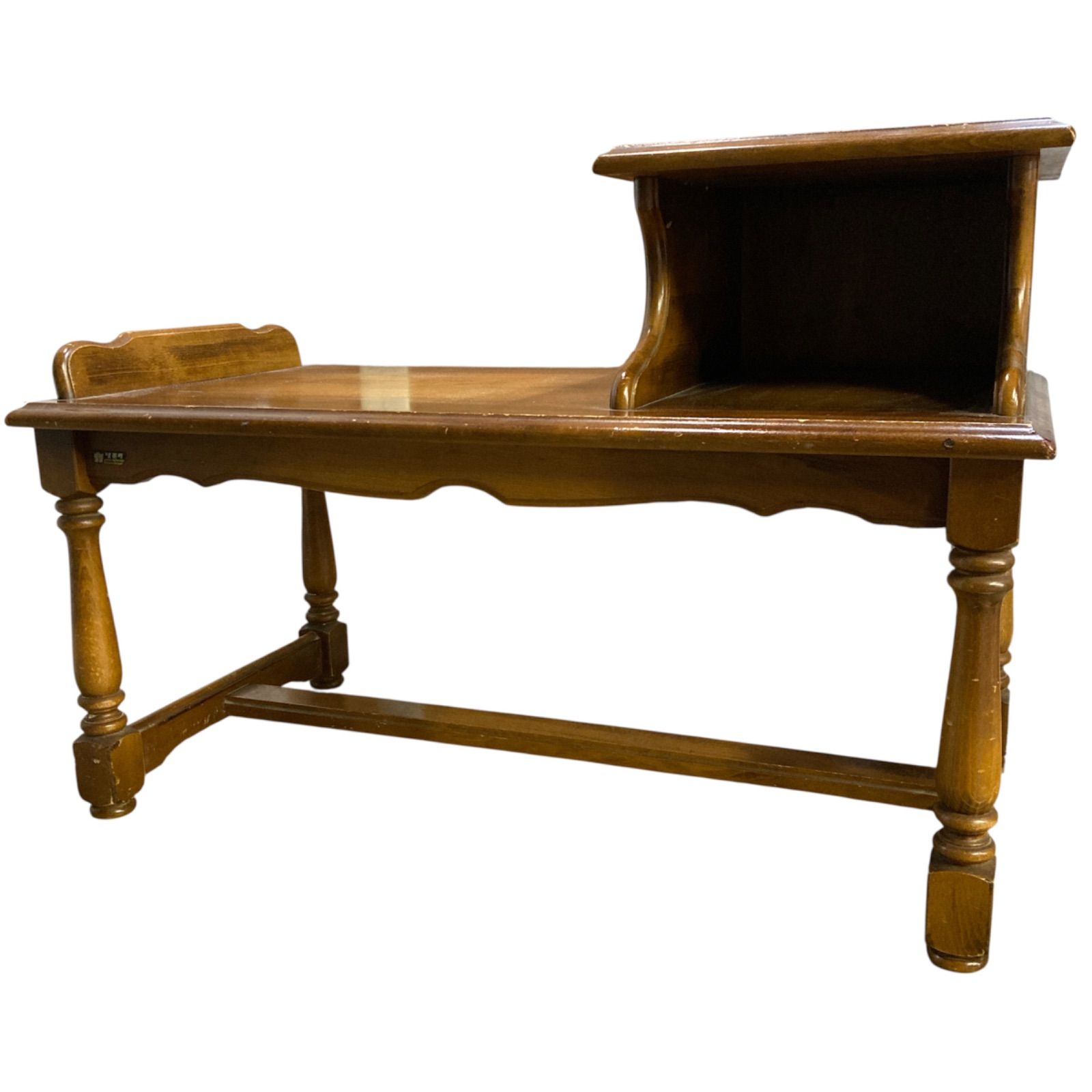 カリモク家具 木製 テレフォンベンチ 台 【公式通販】