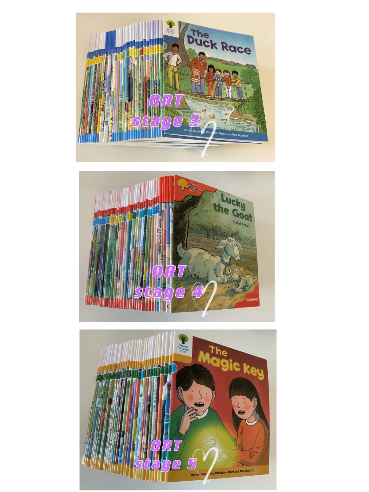 マイヤペン対応最高品質版】Oxford reading tree ステージ1-5 252冊