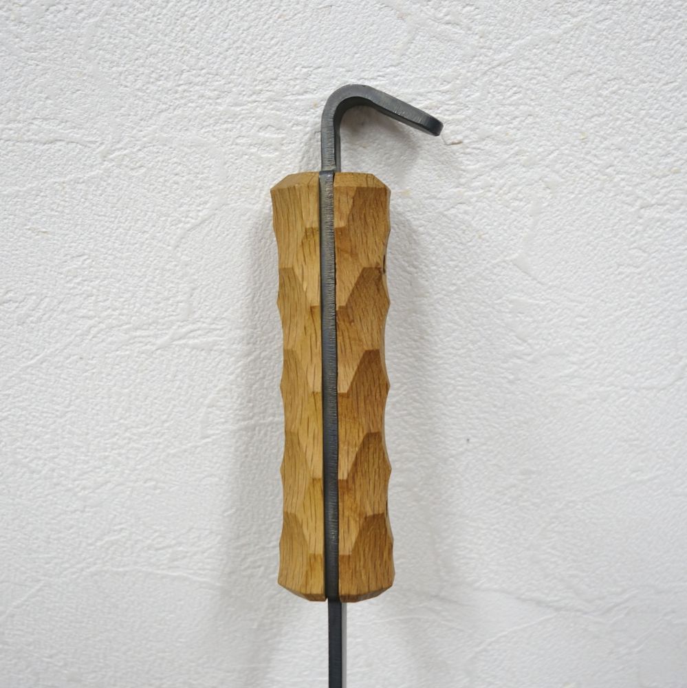 美品 アシモクラフツ Asimocrafts tsuru_s_asi 火かき棒 - メルカリ