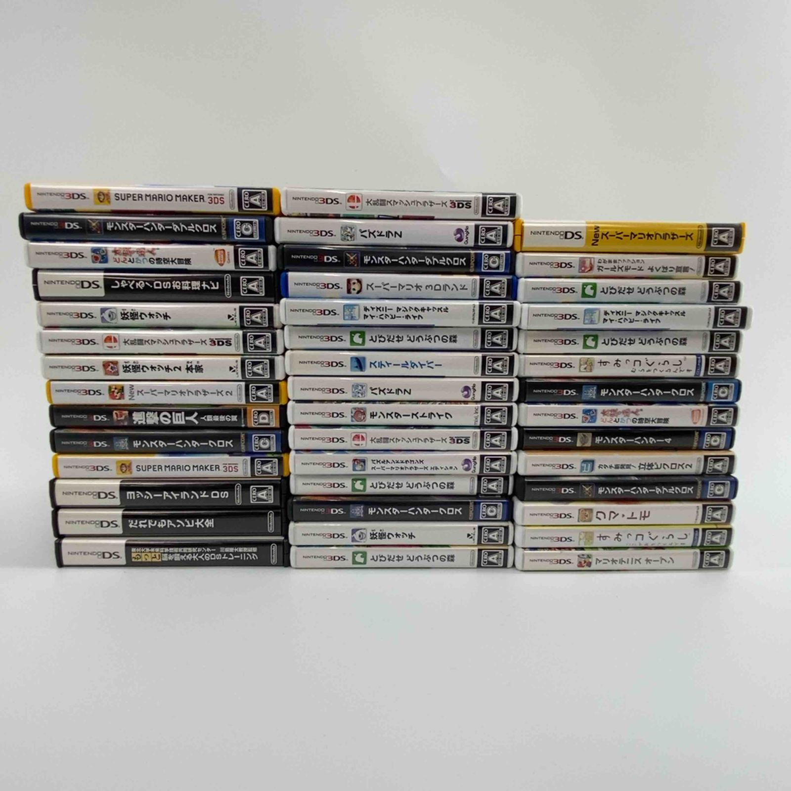 DS / 3DS ソフト まとめ売り 43点セット ケースあり ※1点ソフト欠品