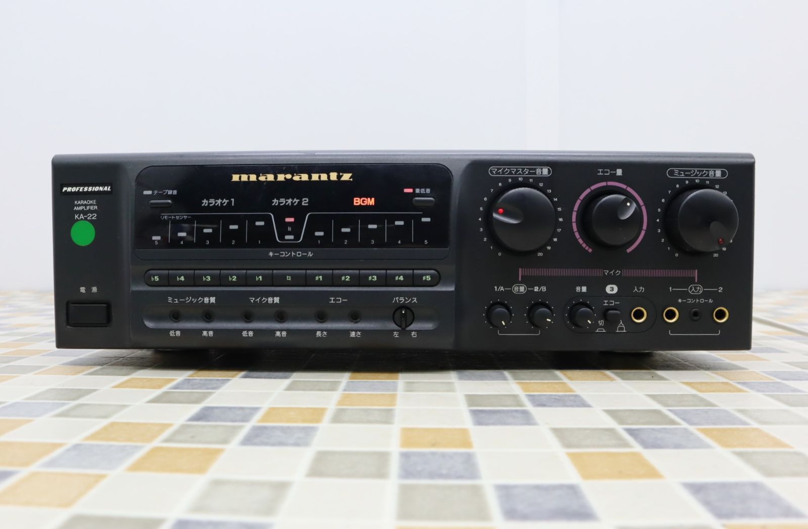 △ 現状販売｜パワーアンプ カラオケ アンプ｜MARANTZ マランツ KA-22