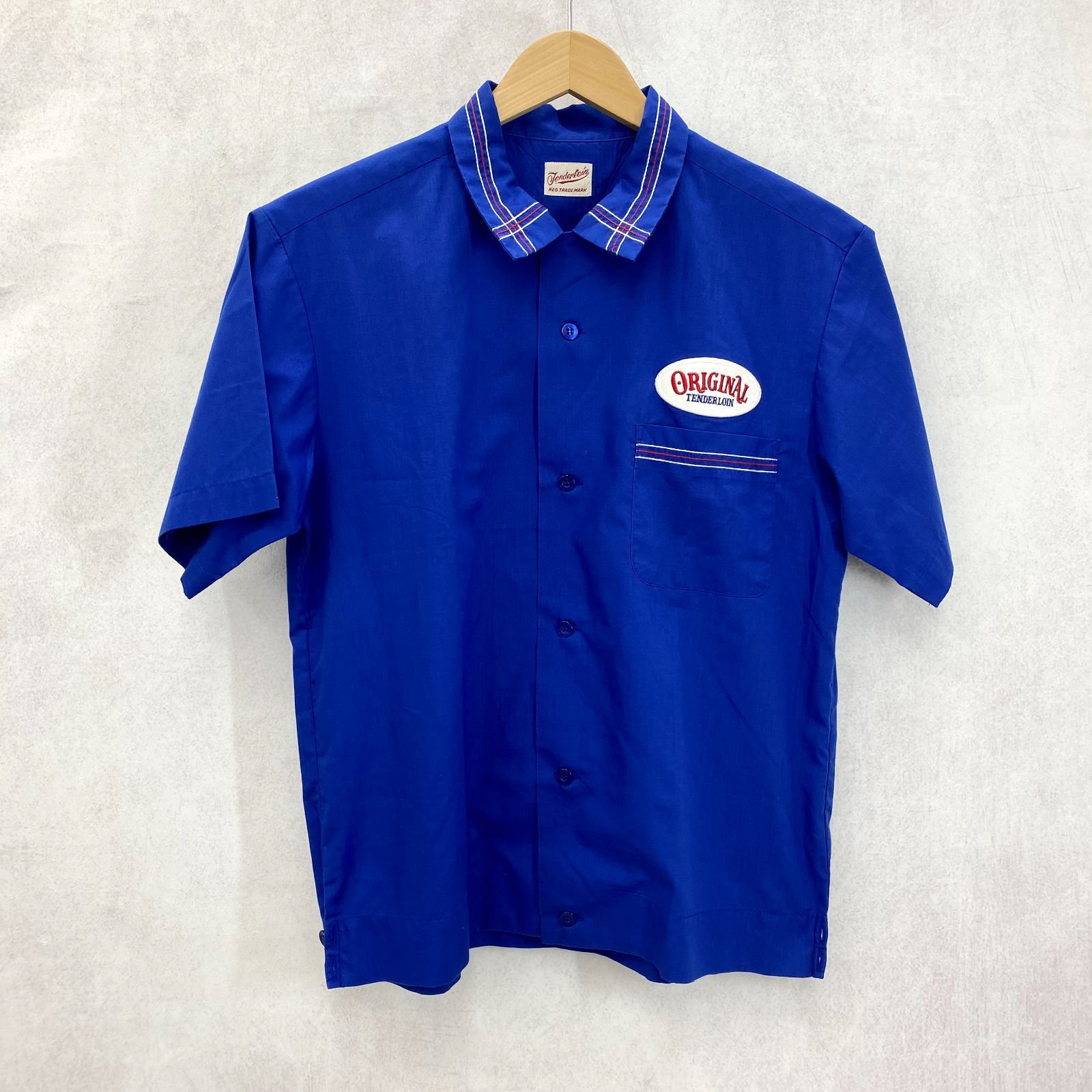 美品 TENDERLOIN テンダーロイン ボーリング シャツ 半袖 トップス