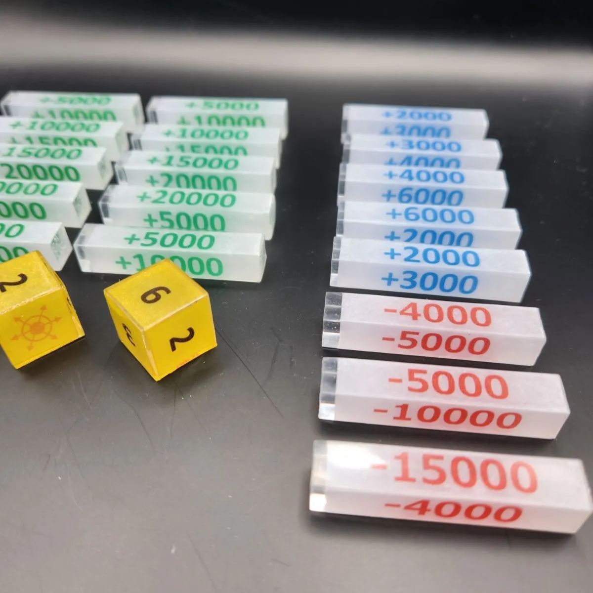 未使用 ヴァンガード パワーカウンター 赤 3セット (6個) 未使用