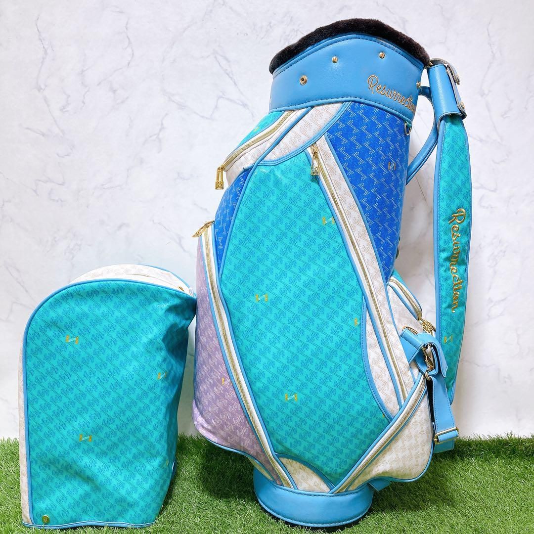 18. レザレクション オリオラ キャディバッグ 金田久美子プロモデル 3