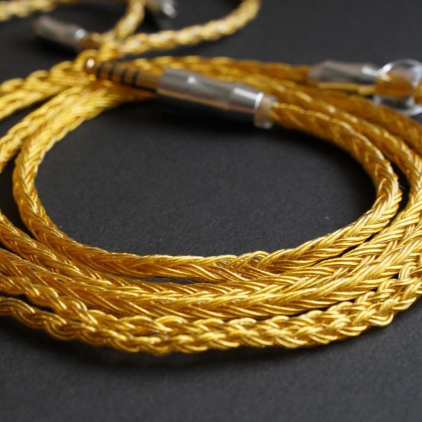 超希少!16芯 金メッキリケーブル mmcx/4.4mm バランス - メルカリ