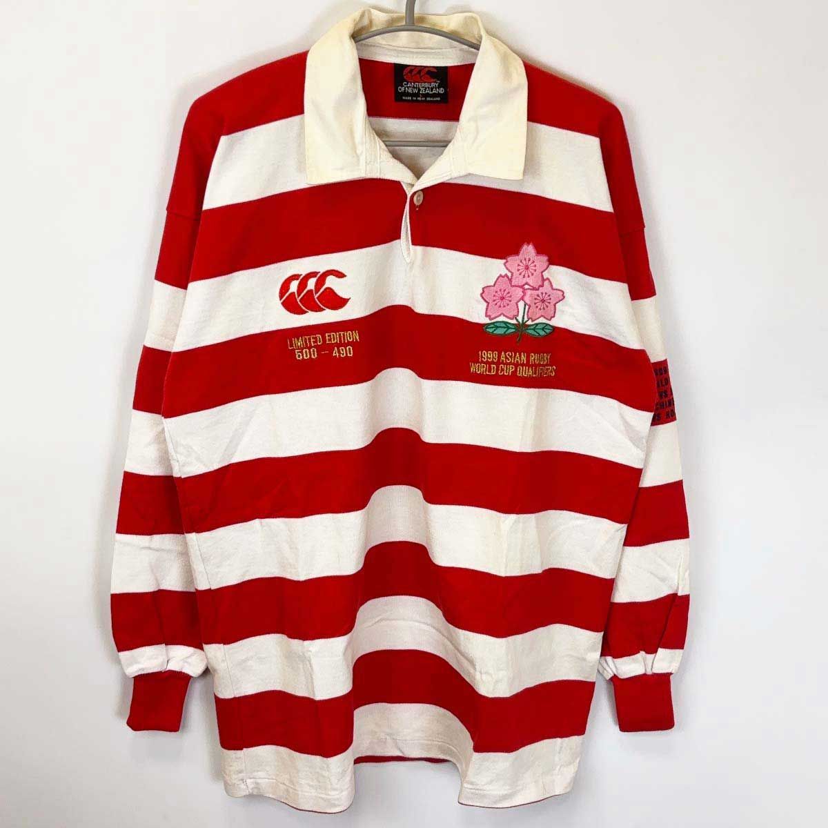 ヴィンテージジャージ99年ラグビー日本代表Canterbury ラガージャージ