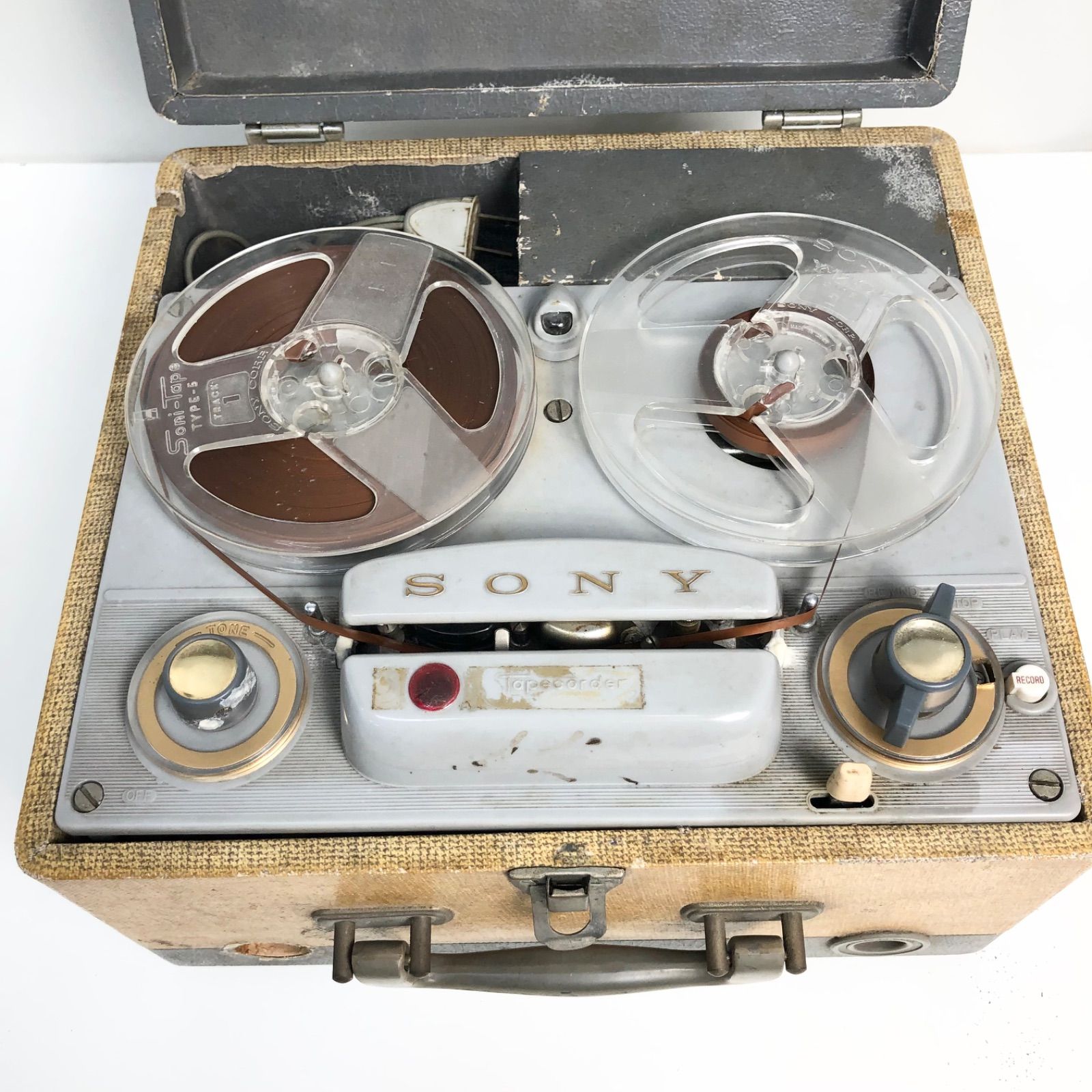 SONY ソニー テープレコーダー レトロ ジャンク品 - メルカリ