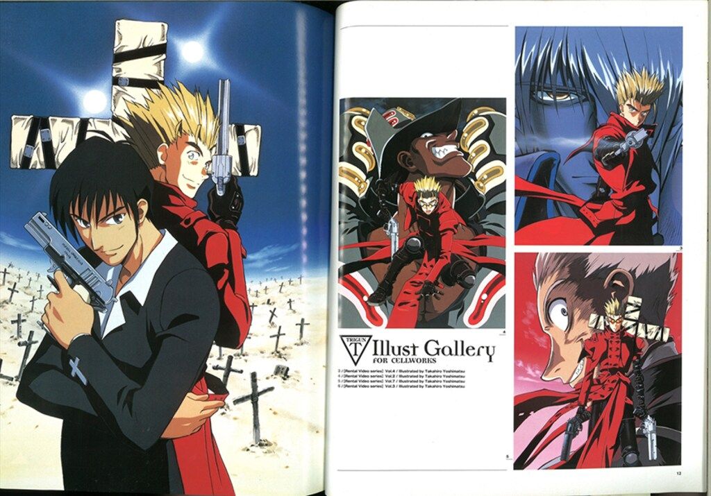 トライガンArt Book ロマンアルバム TRIGUN 内藤泰弘 ロマンアルバム