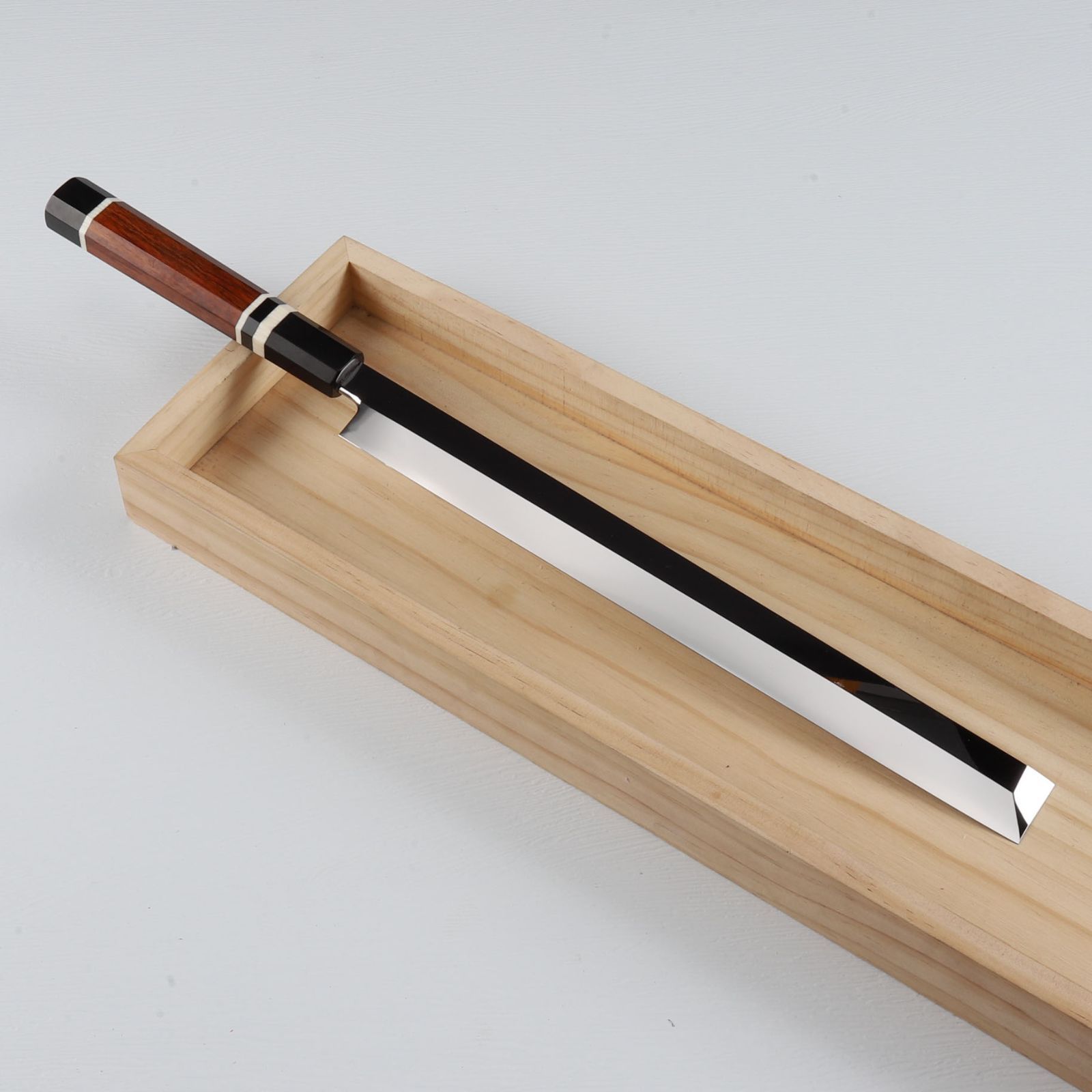 蛸引包丁 刺身包丁 尺（刃渡り300mm） ウルトラ鏡面仕上げ（完全手研ぎ