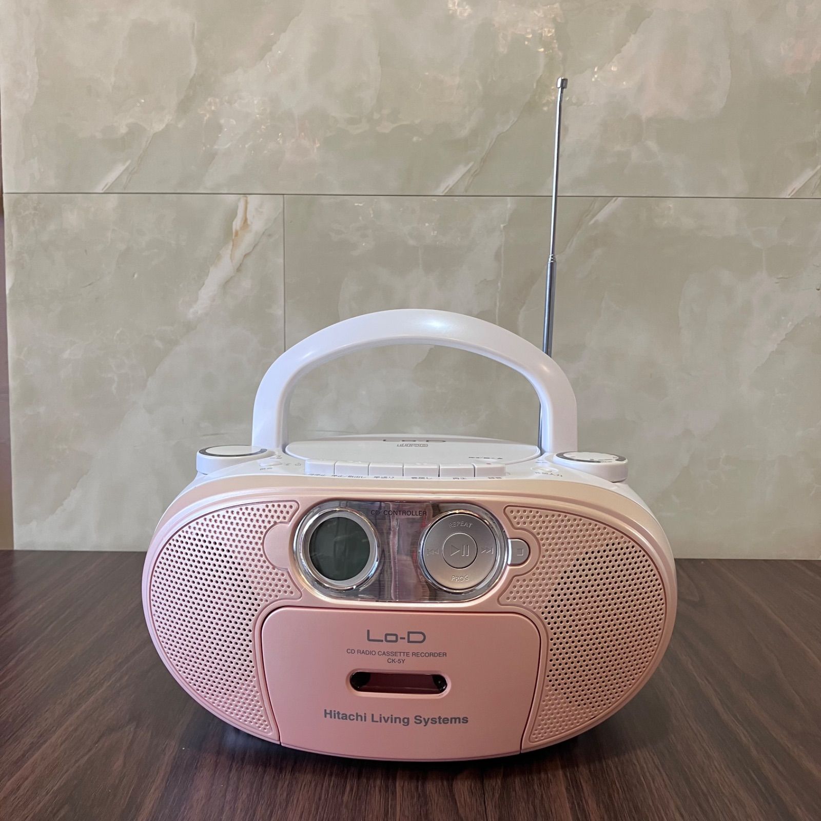 送料無料】HITACHI／日立 CDラジオカセットレコーダー CK-5Y CD