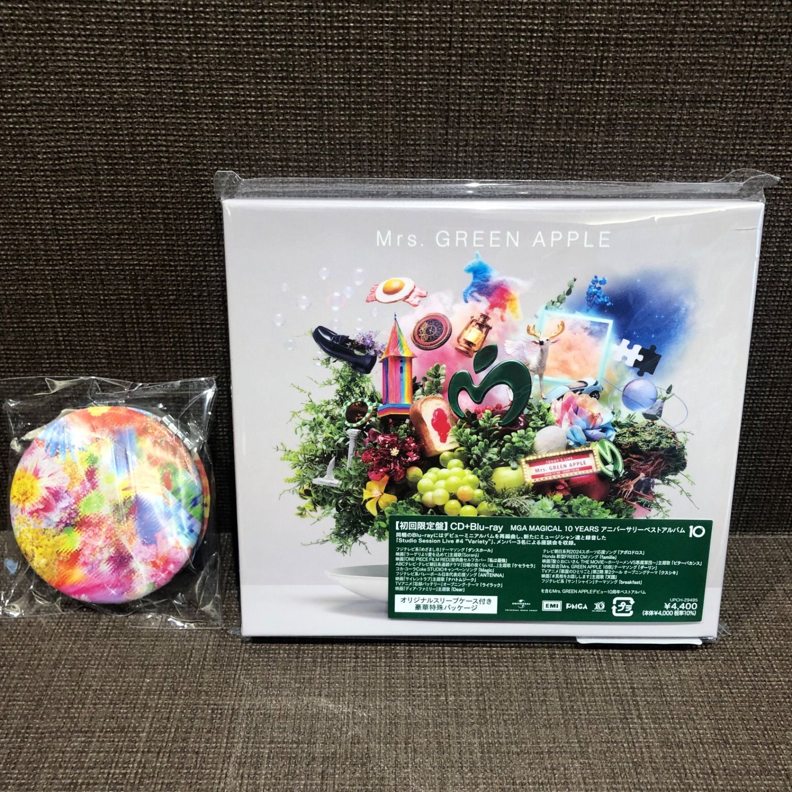 新品未開封】 Mrs. GREEN APPLE 10 初回限定盤 CD+Blu-ray ミセス