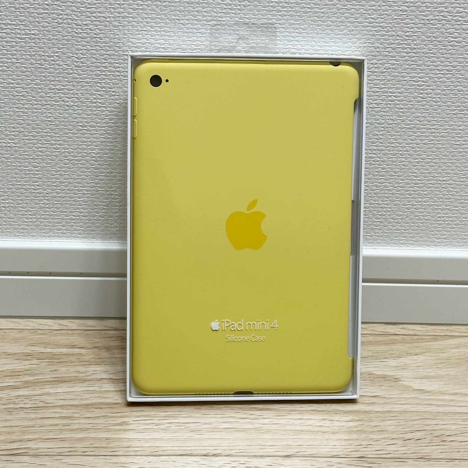 アップル Apple 純正 iPad mini 4用 シリコンケース イエロー Silicone