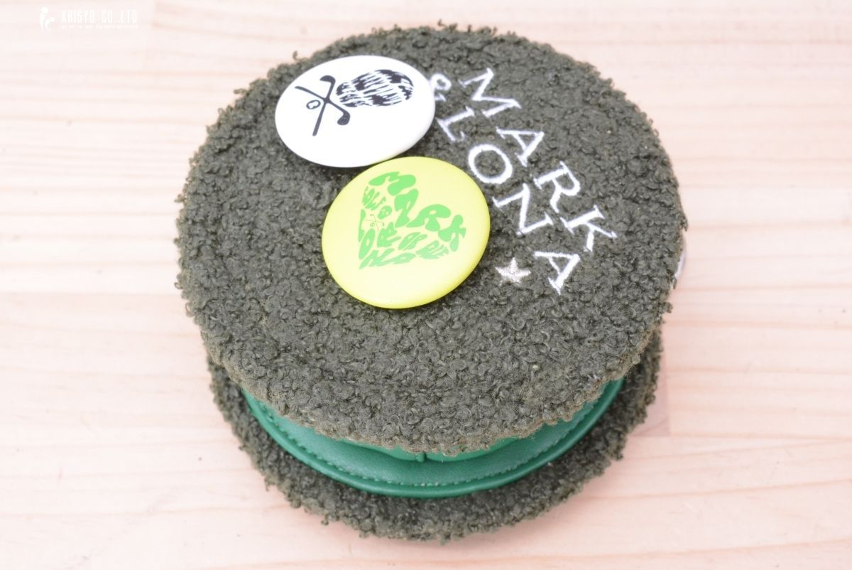 美品 ポーチ】マークアンドロナ MARK&LONA Lamby Deluxe GREY 2025年