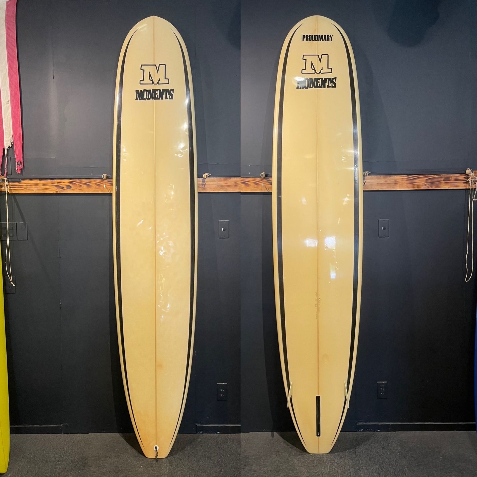 中古 送料無料 MOMENTS Surfboard モーメンツ ロングボード オール