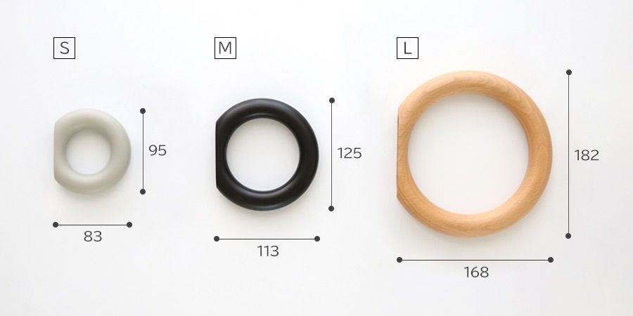 廃盤品！残りわずか！HAY GYM HOOK Sサイズ ナチュラル - メルカリ