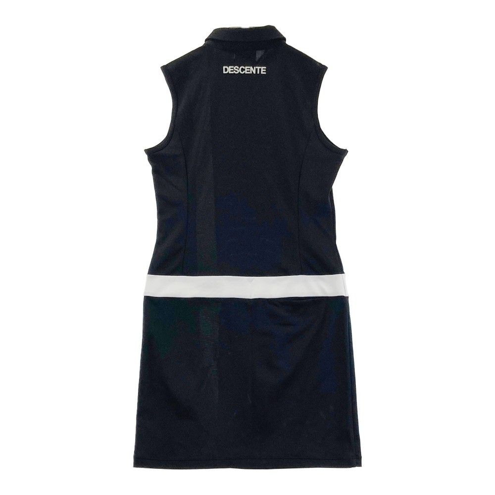 サイズ：S DESCENTE GOLF デサントゴルフ ノースリーブワンピース