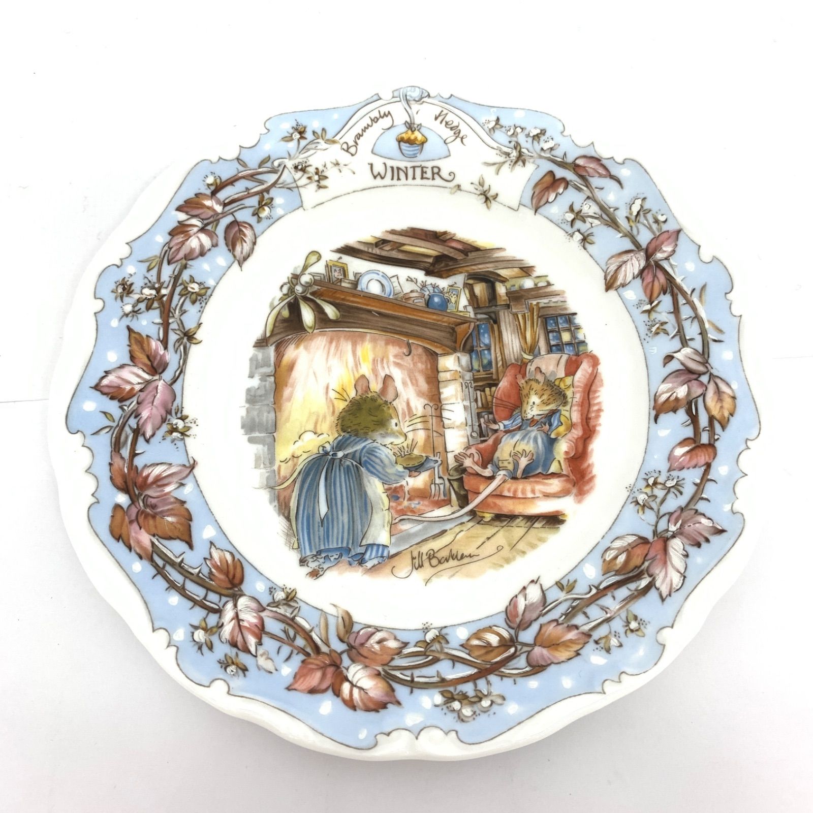 ロイヤルドルトン ブランブリーヘッジフォーシーズン プレート 皿 4枚