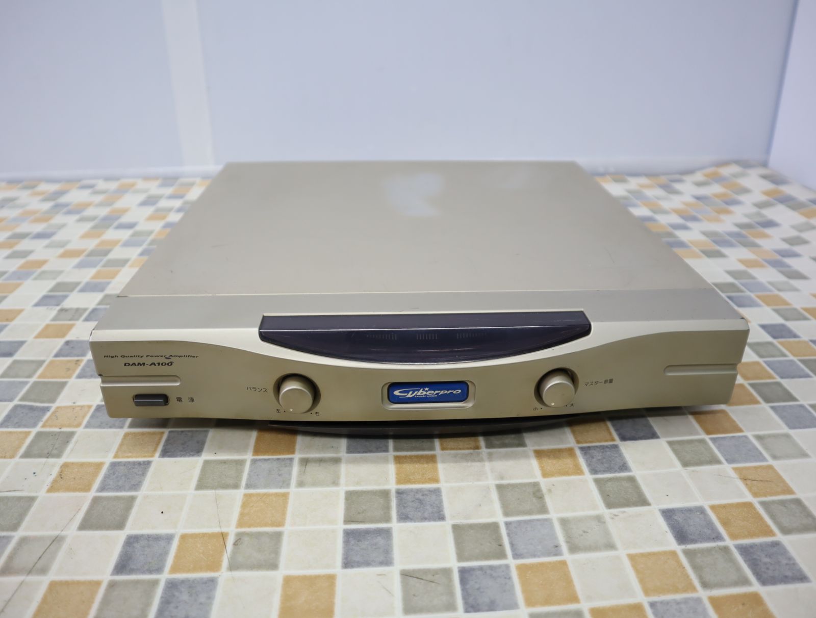 △カラオケ機器 ｜パワーアンプ｜第一興商 DAM-A100 ｜現状販売 240W