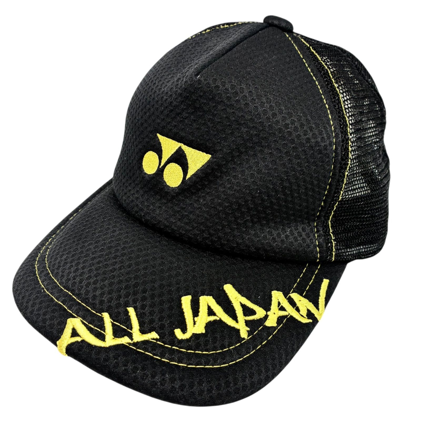 美品】ソフトテニス 帽子 キャップ オールジャパン ヨネックスキャップ