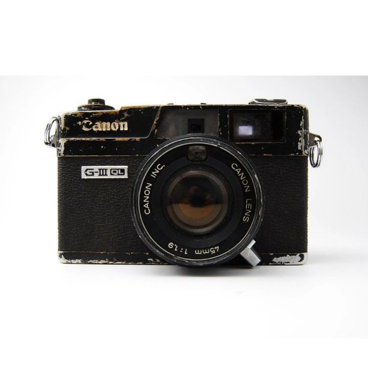 ジャンク】Canon CANONET G-III QL17 ブラックレンジファインダー