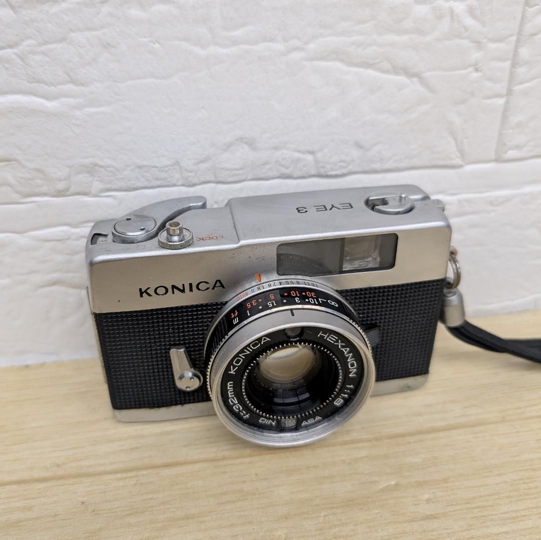 希少 フィルムカメラ KONICA EYE3 おしゃれ アンティーク - メルカリ